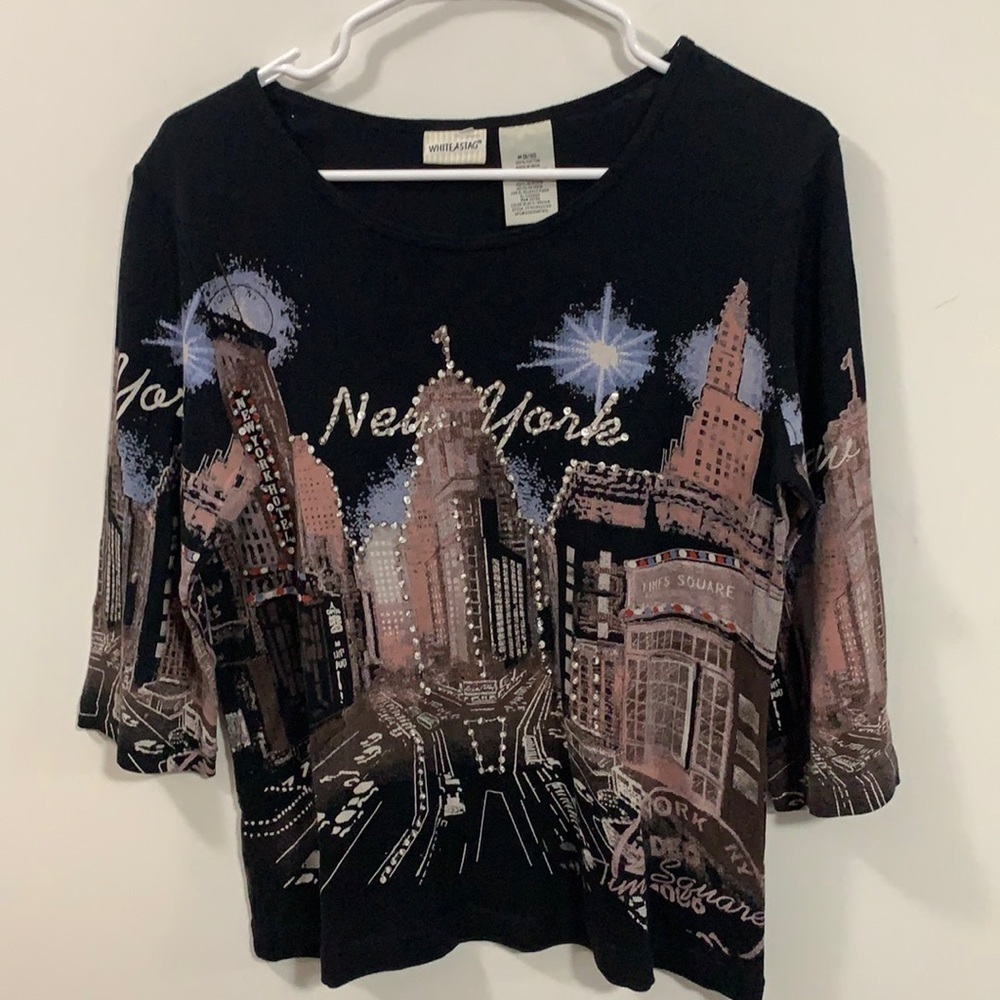 Women’s White Stag New York decorated Tee Size M